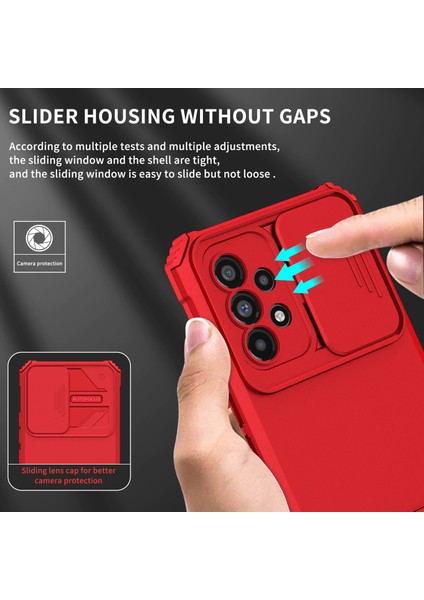 Samsung Galaxy A53 5g Kayar Kamera Kapaklı Sağlam Standı Telefon Kılıfı (Yurt Dışından) modelleri