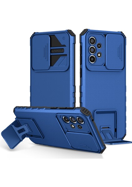 Samsung Galaxy A33 5g Kayar Kamera Kapaklı Sağlam Standı Telefon Kılıfı (Yurt Dışından)