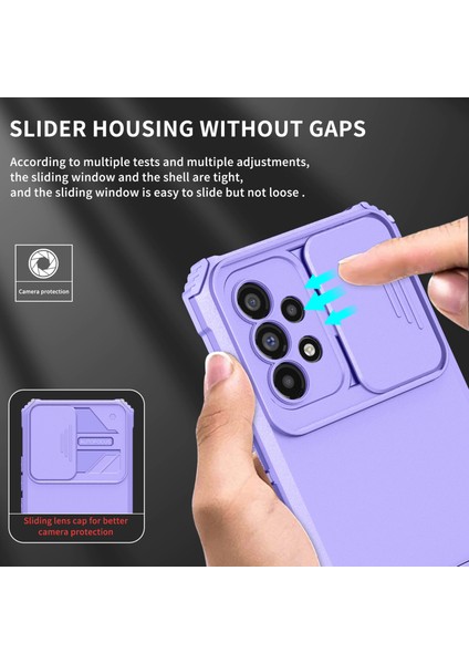 Samsung Galaxy A53 5g Kayar Kamera Kapaklı Sağlam Standı Telefon Kılıfı (Yurt Dışından) modelleri