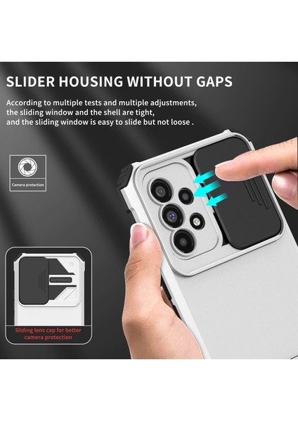 Samsung Galaxy A53 5g Kayar Kamera Kapaklı Sağlam Standı Telefon Kılıfı (Yurt Dışından) modelleri