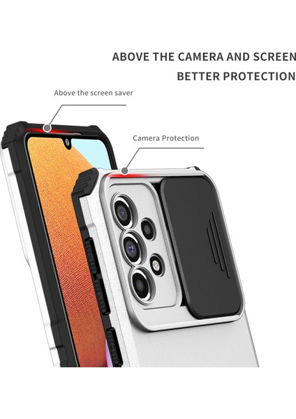 Samsung Galaxy A33 5g Kayar Kamera Kapaklı Sağlam Standı Telefon Kılıfı (Yurt Dışından) indirimleri