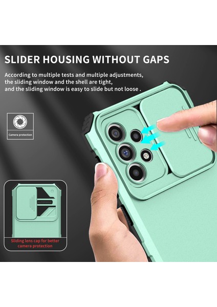 Samsung Galaxy A33 5g Kayar Kamera Kapaklı Sağlam Standı Telefon Kılıfı (Yurt Dışından) modelleri