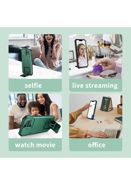 Motorola Moto G42 Kayar Kamera Kapaklı Sağlam Standı Telefon Kılıfı (Yurt Dışından) fiyatları