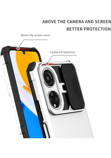 Honor X7 Kayar Kamera Kapaklı Sağlam Standı Telefon Kılıfı (Yurt Dışından) modelleri