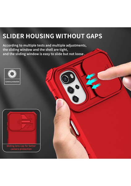 Motorola Moto G22 Kayar Kamera Kapaklı Sağlam Standı Telefon Kılıfı (Yurt Dışından) modelleri