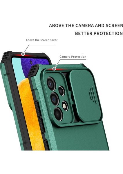 Samsung Galaxy A72 5g / A72 4g Kayar Kamera Kapaklı Sağlam Standı Telefon Kılıfı (Yurt Dışından) indirimleri