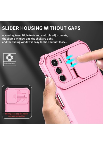 Motorola Moto G42 Kayar Kamera Kapaklı Sağlam Standı Telefon Kılıfı (Yurt Dışından) modelleri