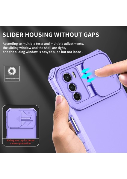 Motorola Moto G42 Kayar Kamera Kapaklı Sağlam Standı Telefon Kılıfı (Yurt Dışından) modelleri