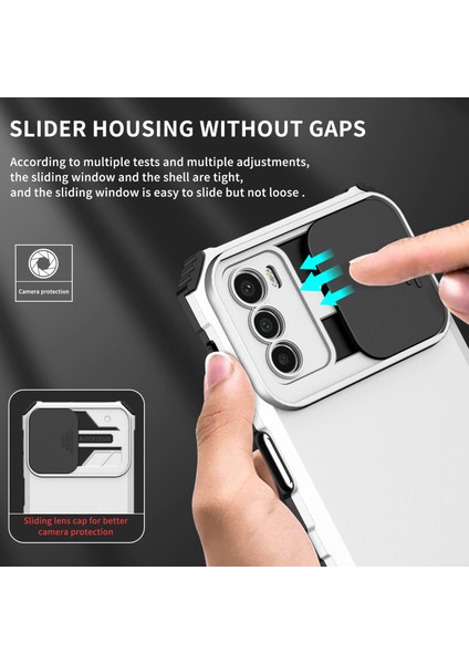 Motorola Moto G42 Kayar Kamera Kapaklı Sağlam Standı Telefon Kılıfı (Yurt Dışından) modelleri