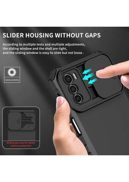 Motorola Moto G42 Kayar Kamera Kapaklı Sağlam Standı Telefon Kılıfı (Yurt Dışından) modelleri