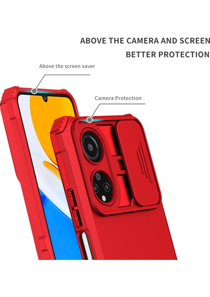 Honor X7 Kayar Kamera Kapaklı Sağlam Standı Telefon Kılıfı (Yurt Dışından) modelleri