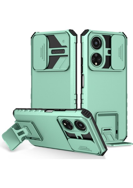 Honor X7 Kayar Kamera Kapaklı Sağlam Standı Telefon Kılıfı (Yurt Dışından)