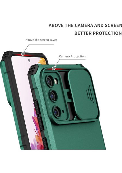 Samsung Galaxy S20 FE/S20 Fe 5G/S20 Fe 2022 Kayar Kamera Kapaklı Sağlam Standı Telefon Kılıfı (Yurt Dışından) indirimleri