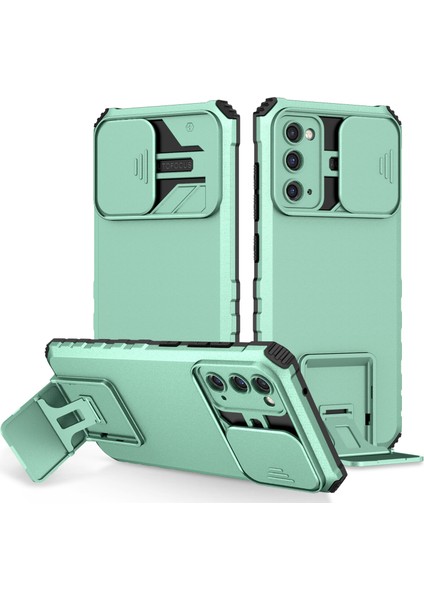 Samsung Galaxy S20 FE/S20 Fe 5G/S20 Fe 2022 Kayar Kamera Kapaklı Sağlam Standı Telefon Kılıfı (Yurt Dışından)