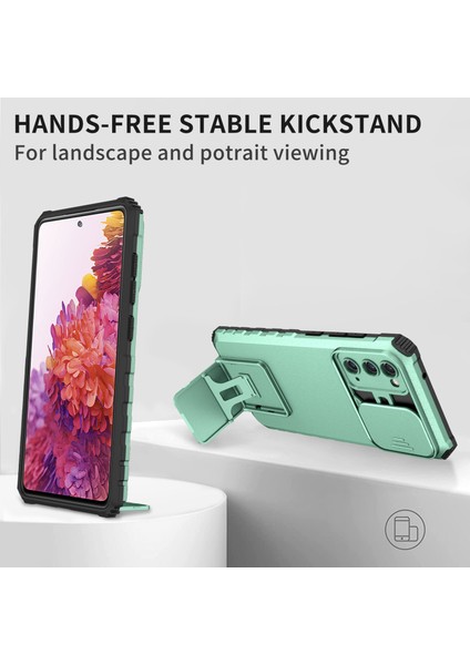 Samsung Galaxy S20 FE/S20 Fe 5G/S20 Fe 2022 Kayar Kamera Kapaklı Sağlam Standı Telefon Kılıfı (Yurt Dışından) fırsatları