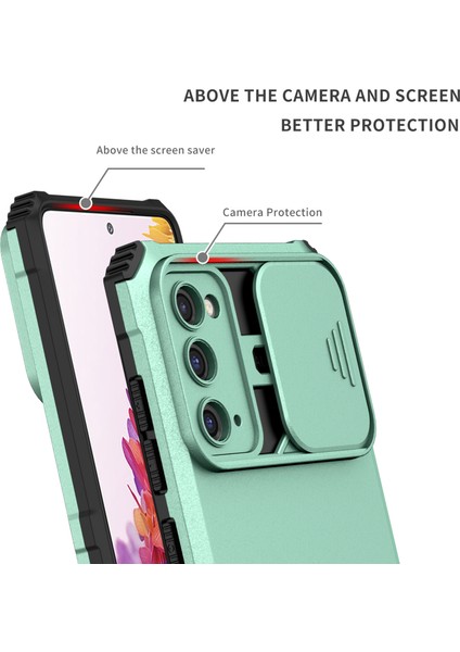 Samsung Galaxy S20 FE/S20 Fe 5G/S20 Fe 2022 Kayar Kamera Kapaklı Sağlam Standı Telefon Kılıfı (Yurt Dışından) indirimleri