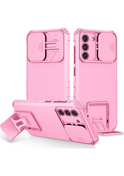 Samsung Galaxy S20 FE/S20 Fe 5G/S20 Fe 2022 Kayar Kamera Kapaklı Sağlam Standı Telefon Kılıfı (Yurt Dışından)