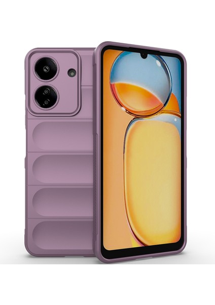 Xiaomi Redmi 13C /poco C65 Için Yumuşak Tpu Kaymaz Telefon Kılıfı (Yurt Dışından)