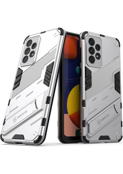 Samsung Galaxy A33 5g Için Sert Pc Tpu Hibrit Düşme Önleyici Stand Telefon Kılıfı (Yurt Dışından)