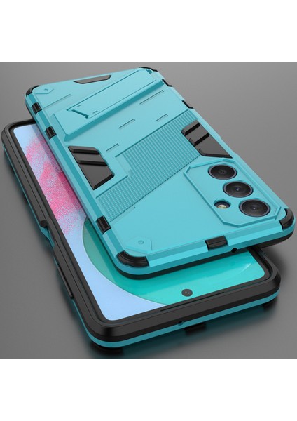 Samsung Galaxy M54 Için Sert Pc Tpu Hibrit Düşme Önleyici Stand Telefon Kılıfı (Yurt Dışından) indirimleri