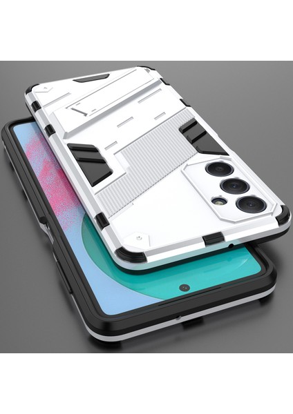 Samsung Galaxy M54 Için Sert Pc Tpu Hibrit Düşme Önleyici Stand Telefon Kılıfı (Yurt Dışından) indirimleri