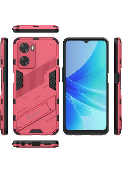 Oppo A57 4g Için Sert Pc Tpu Hibrit Düşme Önleyici Stand Telefon Kılıfı (Yurt Dışından) fiyatları
