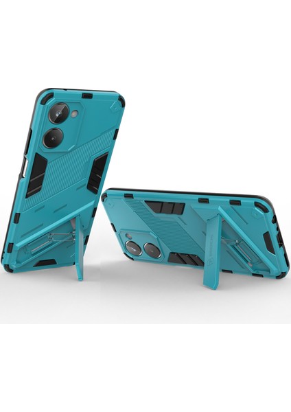 Realme 10 4g Için Sert Pc Tpu Hibrit Düşme Önleyici Stand Telefon Kılıfı (Yurt Dışından) fırsatları