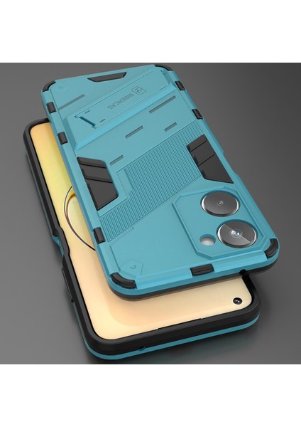Realme 10 4g Için Sert Pc Tpu Hibrit Düşme Önleyici Stand Telefon Kılıfı (Yurt Dışından) indirimleri