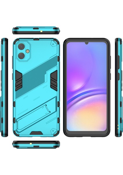 Samsung Galaxy A05 4g Için Sert Pc Tpu Hibrit Düşme Önleyici Stand Telefon Kılıfı (Yurt Dışından)