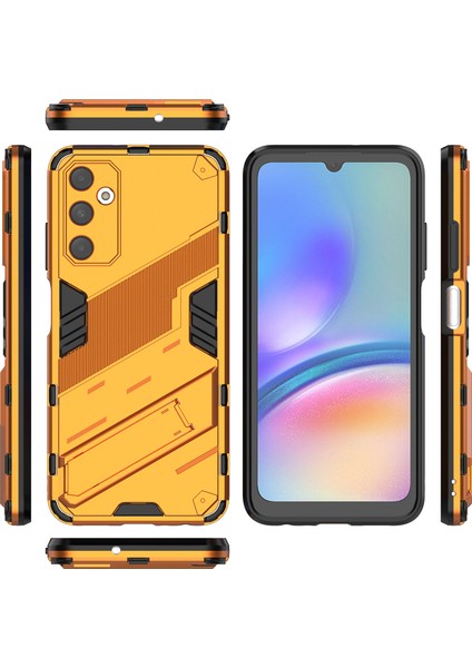 Samsung Galaxy A05S Için Sert Pc Tpu Hibrit Düşme Önleyici Stand Telefon Kılıfı (Yurt Dışından)
