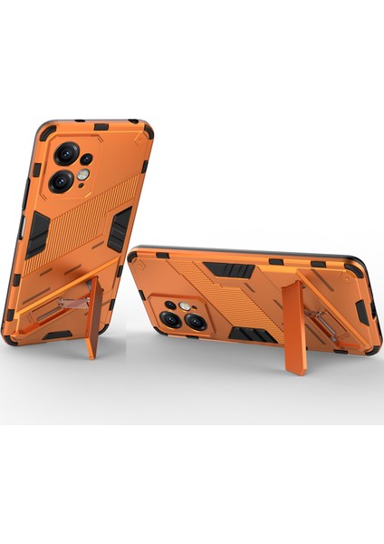 Xiaomi Redmi Note 12 4g Için Sert Pc Tpu Hibrit Düşme Önleyici Stand Telefon Kılıfı (Yurt Dışından)