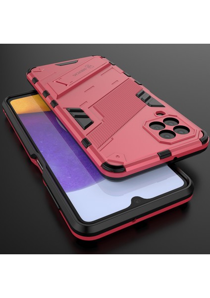 Samsung Galaxy A22 4g Için Sert Pc Tpu Hibrit Düşme Önleyici Stand Telefon Kılıfı (Yurt Dışından) indirimleri