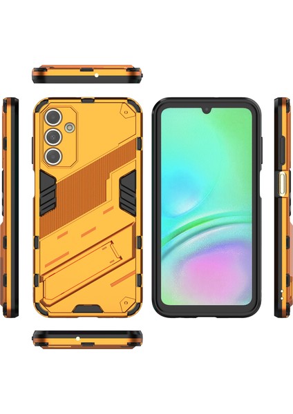 Samsung Galaxy A15 5g/4g Için Sert Pc Tpu Hibrit Düşme Önleyici Stand Telefon Kılıfı (Yurt Dışından)