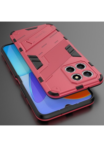 Honor X8 5g/honor X6/honor X6S/HONOR 70LITE Için Sert Pc Tpu Hibrit Düşme Önleyici Stand Telefon Kılıfı (Yurt Dışından) indirimleri