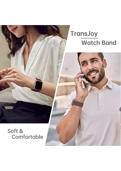 Apple Watch Uyumlu 42MM 44MM 45MM 49MM 1/2/3/4/5/6/se/7/8/9 Ultra Kordon Loop Kordon