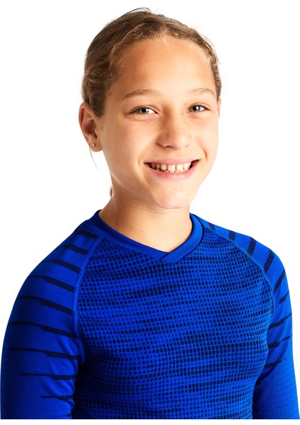 Kipsta Çocuk Futbol Termal İçlik - Mavi - Uzun Kollu - Keepdry 500 indirimleri