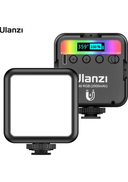 VL49 Rgb Cep LED Fotoğraf Işığı (Yurt Dışından)