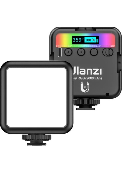 VL49 Rgb Cep LED Fotoğraf Işığı (Yurt Dışından)
