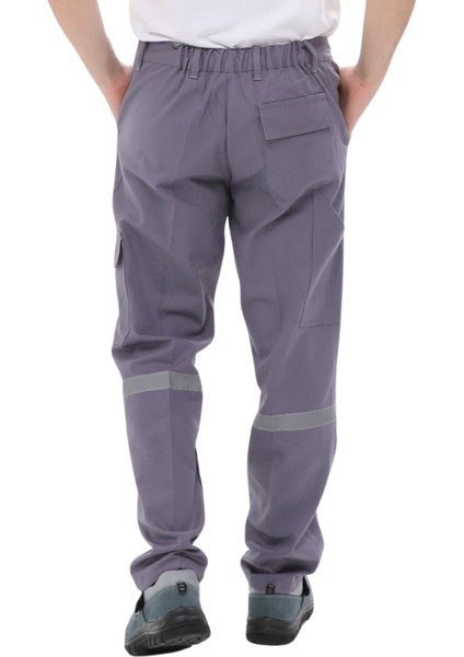 16/12 Gabardin Dört Mevsim Iş Pantolonu / Gri