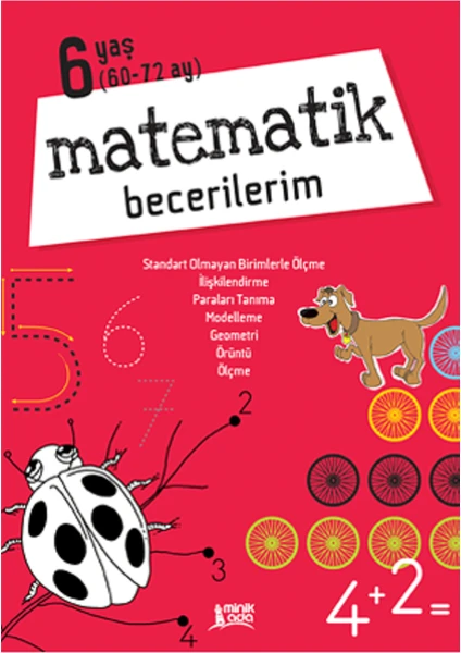 Minik Ada Yayınları Matematik Becerilerim 6 Yaş