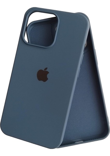 Apple iPhone 15 Pro Max ile Uyumlu Premium Ultra Koruma Kadife Iç Dokulu Lansman Telefon Kılıfı