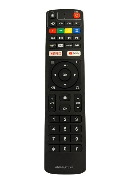 Redline Android Uydulu Tv LCD LED Kumandası And Mate 4K