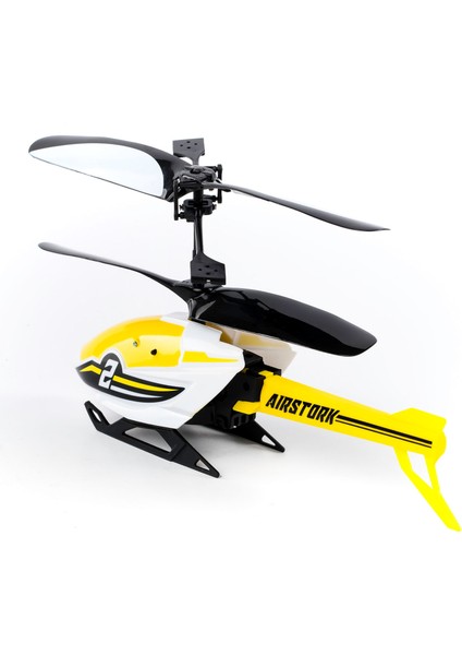 Air Stork Kumandalı Helikopter - Sarı 84782-01