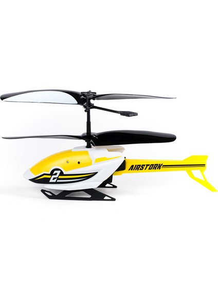 Air Stork Kumandalı Helikopter - Sarı 84782-01