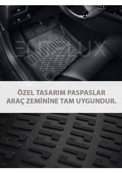 Volvo EX40 2025 Uyumlu 1. Kalite Paspas ve Bagaj Havuzu