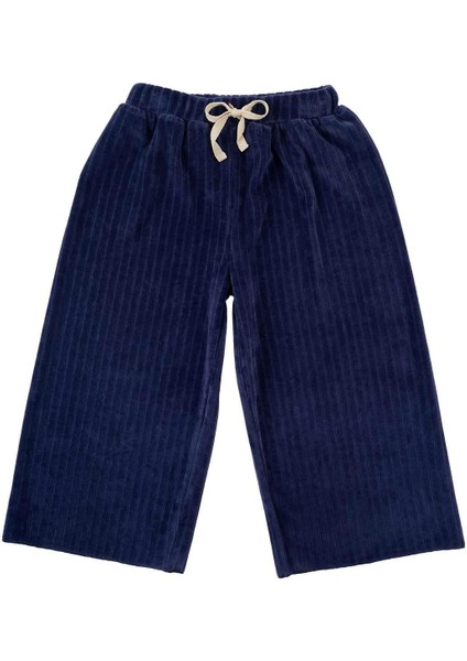Kadife Palazzo Pantolon Çocuk Lacivert fiyatları