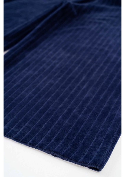 Kadife Palazzo Pantolon Çocuk Lacivert indirimleri