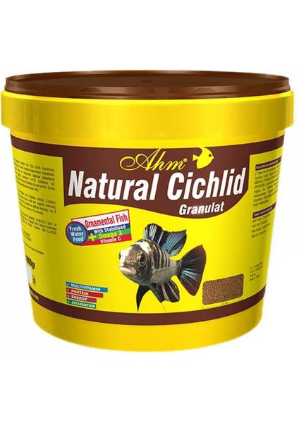 Natural Cichlid Granulat 100 gr Açık Poşette