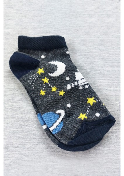 Erkek Çocuk Patik Pamuklu Çorap 6lı Paket Karışık Renkler - CRP2171 modelleri