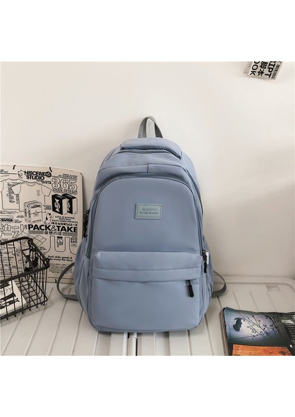 Okul Çantası Büyük Kapasiteli Lise Öğrencisi Ortaokul Öğrencisi Sırt Çantası Bilgisayar Sırt Çantası (Yurt Dışından) modelleri